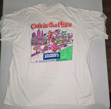 90s St.Ignatius Wildcats Track & Field Single Stitch Tee picture