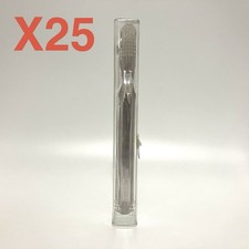 LOT 25 Supersmile 45° Ergonomic Toothbrush Crystal Clear Soft New Sealed Pack picture