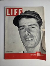 LIFE Magazine May 1, 1939 Joe DiMaggio Yankees Baseball Cover Vintage picture