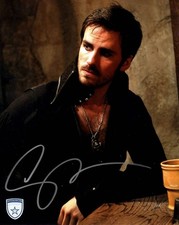 Signed Collin O'Donoghue Once Upon a Time Hook 8x10 w/ Official Pix COA picture