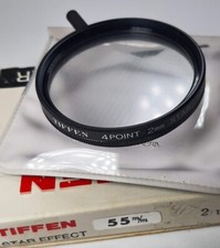 Tiffen  55mm Star 4 Star-4 4PT Effect Glass Lens Filter  55 mm Genuine E-55 picture