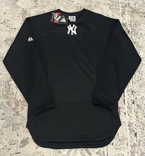 Majestic Authentic NY Yankees Therma Base MLB Pullover Sweatshirt Men’s XS picture
