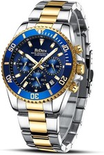 Reloj Invicta Pro Diver De Cuarzo Para Hombre Con Correa Acero Inoxidable Azul picture