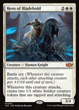 Hero of Bladehold 0119 Non Foil Mythic Tarkir Dragonstorm Commander MTG NM picture
