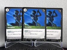 Discipline x3 Playset NM Riftbound Origins OGN 058/298 Uncommon picture