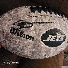 Salute To Service Football Sauce Gardner Fanatics Certification  picture