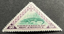 TRAVELSTAMPS: 1937 MOZAMBIQUE COMPANY  STAMPS SCOTT# 183 Alligator, MOGH picture