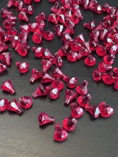 200 BRAND NEW LEGO BRICK RED GEM JEWELS TREASURE MONEY GOLD LOT picture