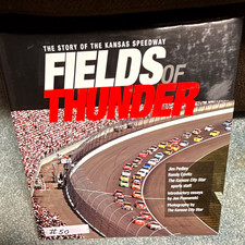 Fields of Thunder: Kansas Speedway Story HC Illustrated Auto Racing Nonfiction picture
