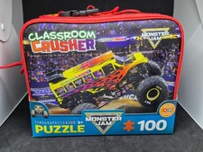 Monster Jam Crusher 100-Piece Puzzle & Insulated- Lunch Bag by Eurographics picture