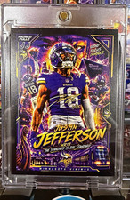 PadscoPullz Custom Football Justin Jefferson Minnesota Vikings JJ18  picture