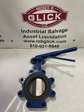 Keystone AR2 4” 8 Lug CI Wafer Butterfly Valve with A109 Steel Disc 75/175PSI picture