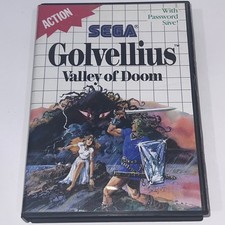 Golvellius Valley of Doom Sega Master System CIB Complete Game - Vintage TESTED picture