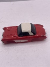 HTF Aurora AFX 1957 Corvette Hardtop Slot Car Body, Shiny Chrome, Vibrant Colors picture