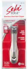 SEKI EDGE SS-112 Stainless Steel Nail Clipper Ergonomic Handle With Nail File picture