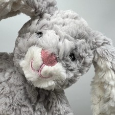 NEW Mary Meyer Putty Shadow Bunny - Gray Animal Plush - Item 68052 - SHIPS FREE picture