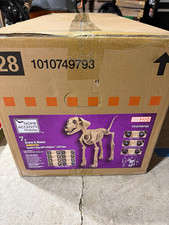 7 ft Animated Skelly’s Dog with LifeEyes LCD Eyes (2024) Home Accents Holiday picture