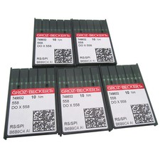 50PCS Groz-Beckert DOX558 Needle FOR ADLER 558 BROTHER B980 B981 JUKI MEB-3200 picture