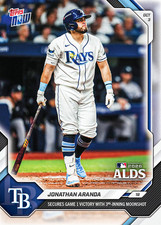 ⚾️ Jonathan Aranda ALDS - 2026 MLB Topps NOW #757 PR: 666 TAMPA RAYS PREORDER picture