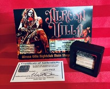 Dimebag Darrell PANTERA Alrosa Villa main Stage Wood & Carpet Fragment with COA picture