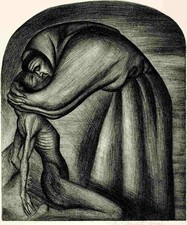 José Clemente Orozco - The Franciscan And The Indian Print picture