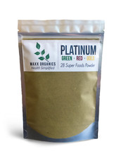Maxx Organics Platinum Super Greens Reds & Gold vs Organifi - 28 Superfoods picture