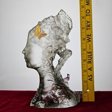 Rare Tittot Art Glass Crystal Sculpture Orig Box Cert of Authenticity picture