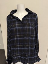 Anthropologie Plaid Top - NWT picture