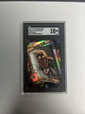 2026 Topps Chrome Wwe Stone cold Steve Austin 3:16-7  Black refractor /10 SGC 10 picture