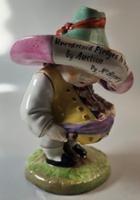 Antique Derby King St Mansion House Dwarf Figurine Mr Slipperly Sampson Hancock picture