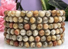 Wholesale 6 Pcs Natural Crazy Lace Agate 6mm 7.5”  Healing Stretch Bracelet picture