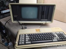 Vintage Panasonic Sr. Partner RL-H7000 Computer w/Service Manual & DOS Disks Cov picture