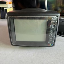 Yorx 1990s 5 Inch Color CRT TV Radio PT1901 Vintage TV picture