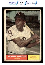 1961 TOPPS MINNIE MINOSO 380 GOOD MCG 2 BASEBALL CHICAGO WHITE SOX picture