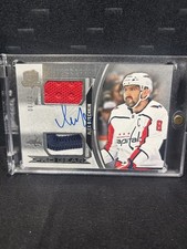 2022-23 The Cup Alex Ovechkin Auto 08/12 Pro Gear  Jersey Number AFG-AO 3 Color picture