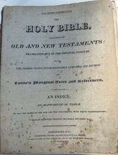 1832 H&E PHINNEY FAMILY BIBLE William WARD- DOOLITTLE -GOODHUE -MARSH-Genealogy picture