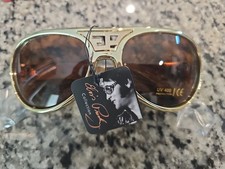 ELVIS PRESLEY TCB EP GOLD SUNGLASSES 1970s STYLE BRAND NEW picture