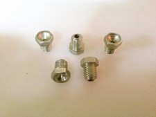 (5) pack, 1/4-28 (NPT) low profile grease zerk fitting picture