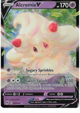 Alcremie V 022/073 Holo V Rare Champion's Path Pokemon NM picture