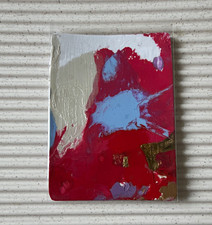 ACEO/ATC original abstract acrylic painting - Tender 301 picture