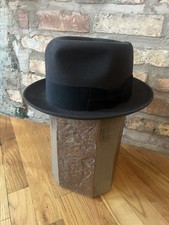 Vintage 1940's Knox TWENTY Fedora Hat Whippet Style RARE Size 7 3/8 picture