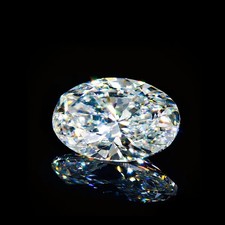 Fashing 1CT Natural Diamond Oval Cut GIA Certified D Color VVS1 Clarity Gemstone picture