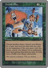 1998 Magic: The Gathering: Unglued - Double Play (#55, C, Lightly Played) picture