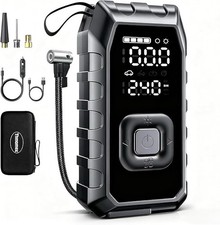 Tire Inflator Portable Air Compressor, 180PSI Faster Inflation Cordless picture
