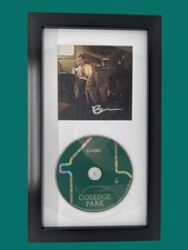 Logic Signed College Park Framed CD Autograph picture