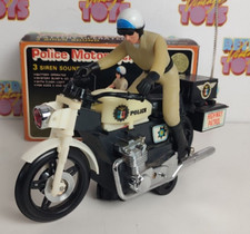 POLICE MOTORCYCLE CHIPS C.H.I.P. BATTERY OPERATED C.H.I.P.S HIGHWAY PATROL picture