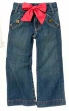 NWT Gymboree Vintage BLOOMING NAUTICAL Jeans, Pants, Size 12 picture