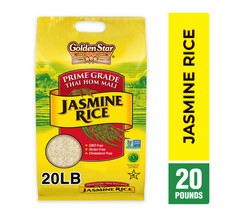 Golden Star Thai Hom Mali Jasmine Rice, 20 lbs picture