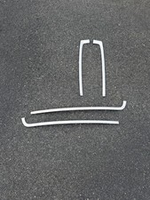 80-96 Ford F150 Bronco Chrome Windshield Trim Outside Molding 4 Piece TOP - SIDE picture