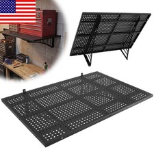 2/4-Pack 1.64x4ft/2x3ft Heavy Duty Garage Wall Shelving Garage Wall Shelf picture